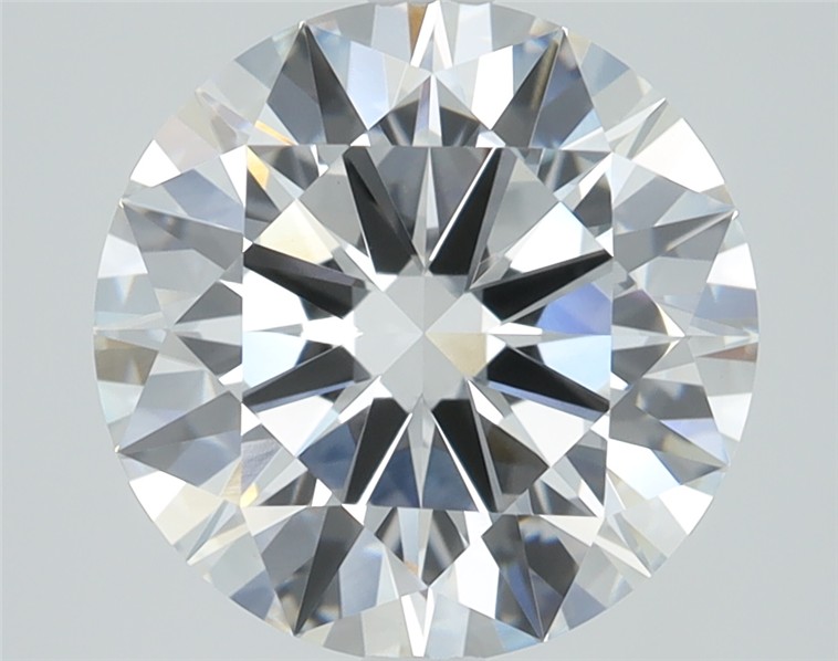 3.42ct Round F VVS2 Lab-Grown Diamond