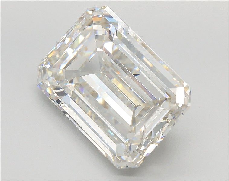 10.03 Carat EMERALD Shape H Colour VS1 Clarity  Cut - White Lab Diamond - 253733