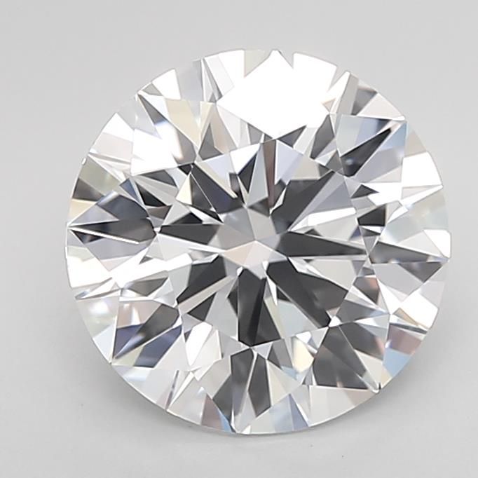 2.84ct Round D VVS2 Lab-Grown Diamond
