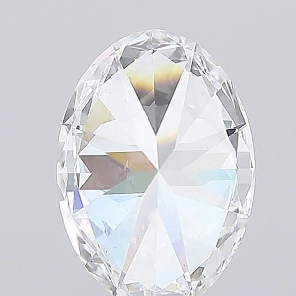 3.8ct Oval D VS2 Lab-Grown Diamond