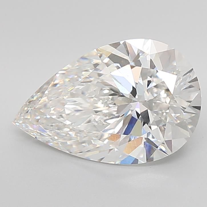 5.05ct Pear F VS1 Lab-Grown Diamond
