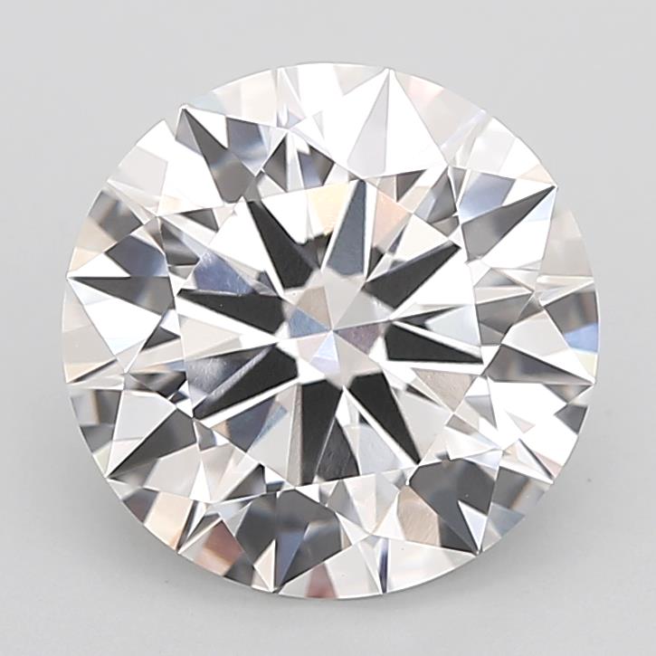 5.09ct Round F VVS2 Lab-Grown Diamond