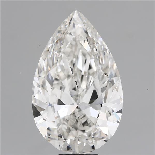 12.03 Carat PEAR Shape H Colour VS2 Clarity  Cut - White Lab Diamond - 162295