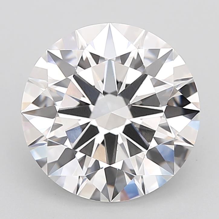 5.07ct Round F VVS2 Lab-Grown Diamond