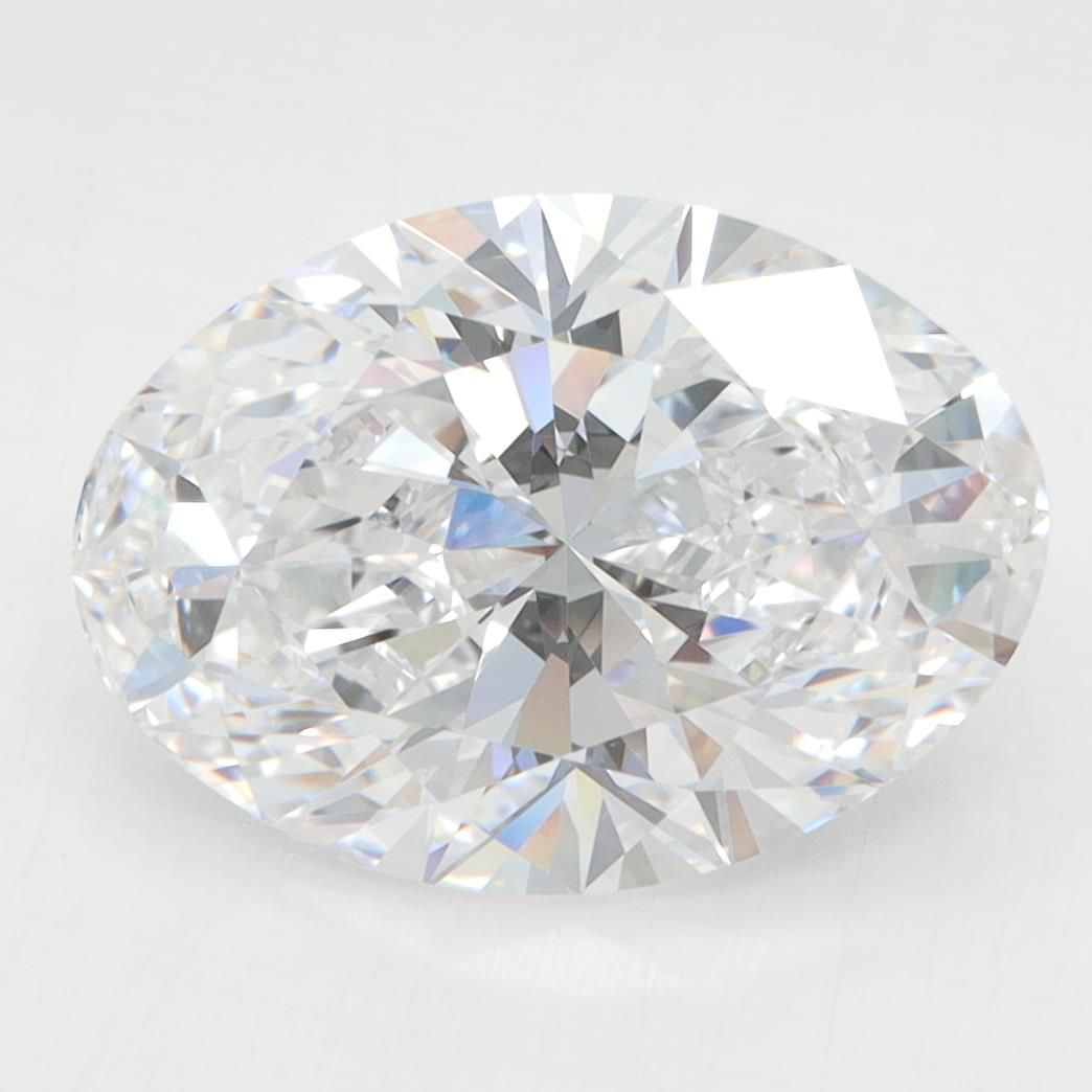 4.25ct Oval D IF Lab-Grown Diamond