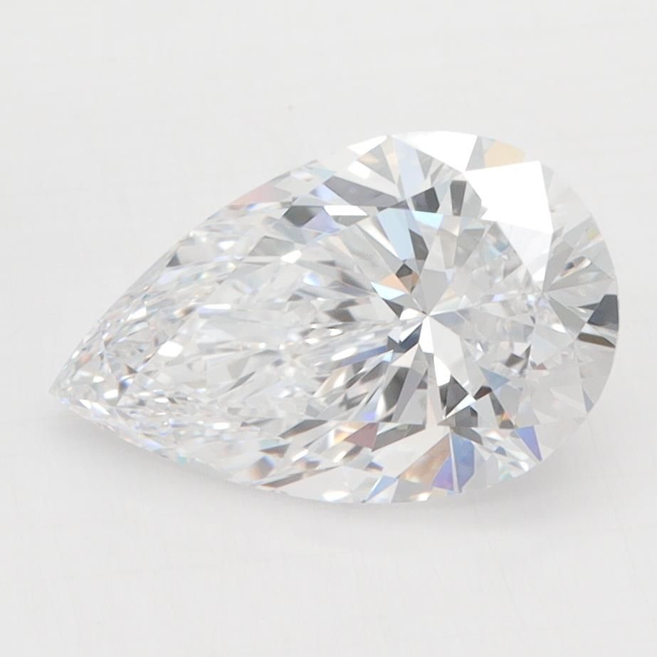 2.08ct Pear D IF Lab-Grown Diamond