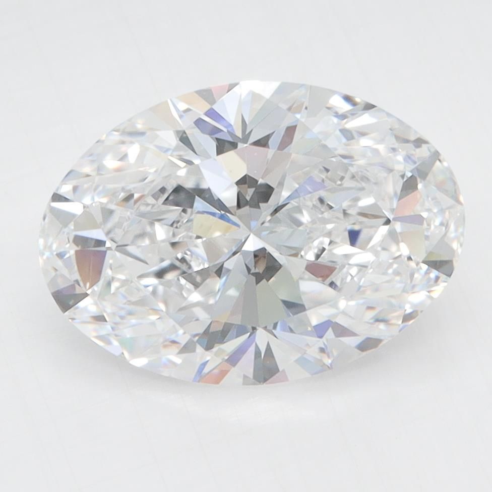 3.08ct Oval D IF Lab-Grown Diamond