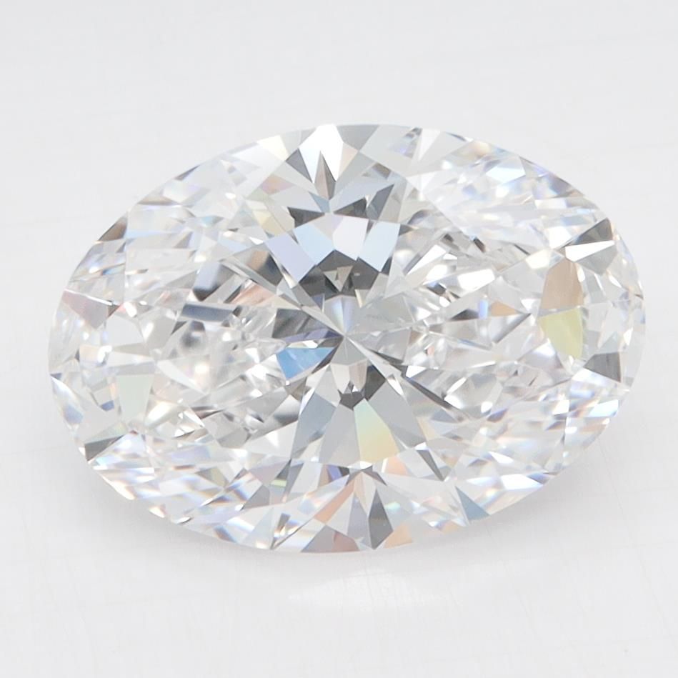 3.08ct Oval D IF Lab-Grown Diamond