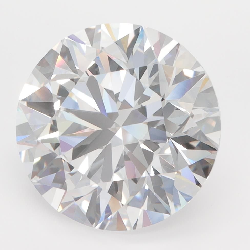 5.26ct Round D IF Lab-Grown Diamond