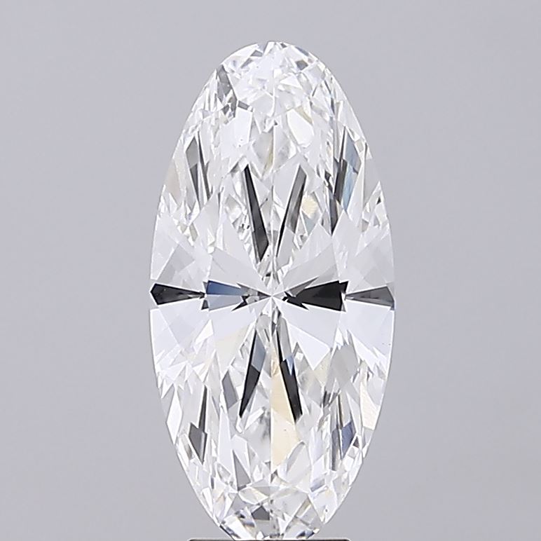 5.36ct Moval E VVS2 Lab-Grown Diamond
