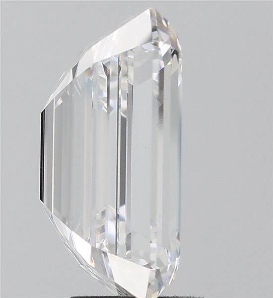 9.55 Carat EMERALD Shape E Colour VVS2 Clarity  Cut - White Lab Diamond - 106056