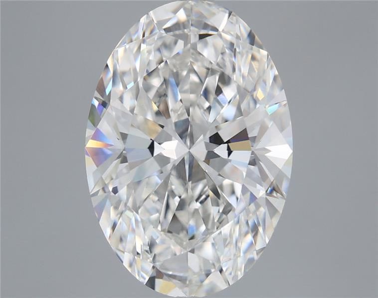 5.57ct Oval F VVS2 Lab-Grown Diamond