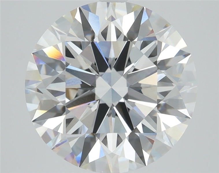 5.1ct Round F VVS1 Lab-Grown Diamond