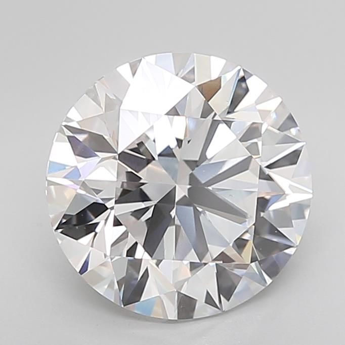 5.25ct Round E VS1 Lab-Grown Diamond