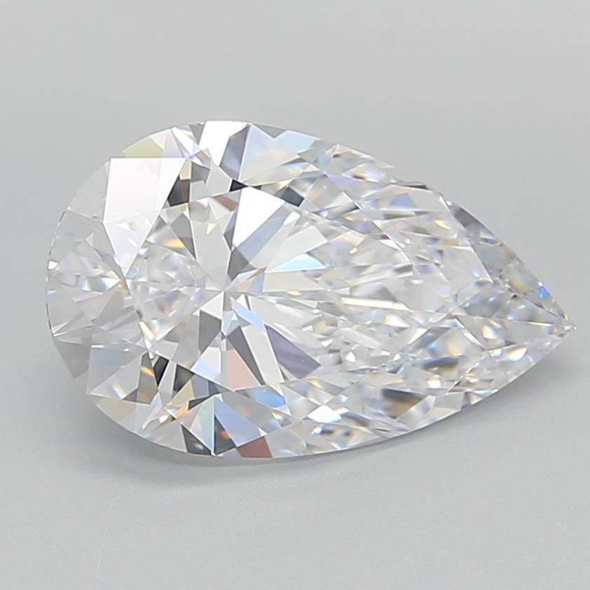 3.99ct Pear D VVS1 Lab-Grown Diamond