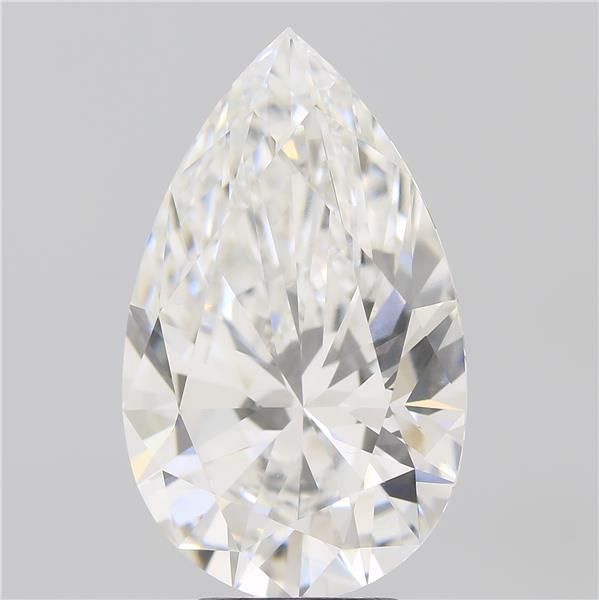 5.3ct Pear F VVS2 Lab-Grown Diamond