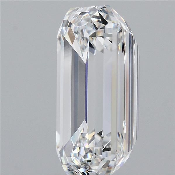 9.91 Carat EMERALD Shape F Colour VVS2 Clarity  Cut - White Lab Diamond - 171945