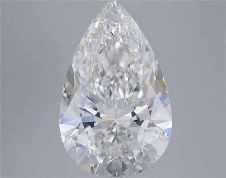 5.88ct Pear F VVS2 Lab-Grown Diamond