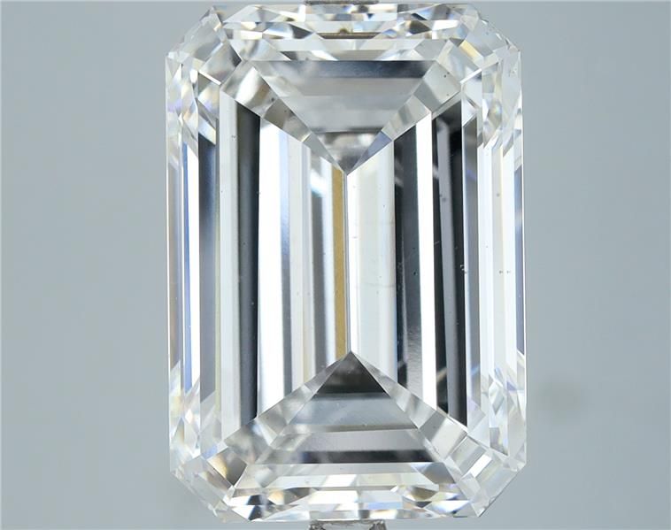 10.01 Carat EMERALD Shape E Colour VS2 Clarity  Cut - White Lab Diamond - 96109