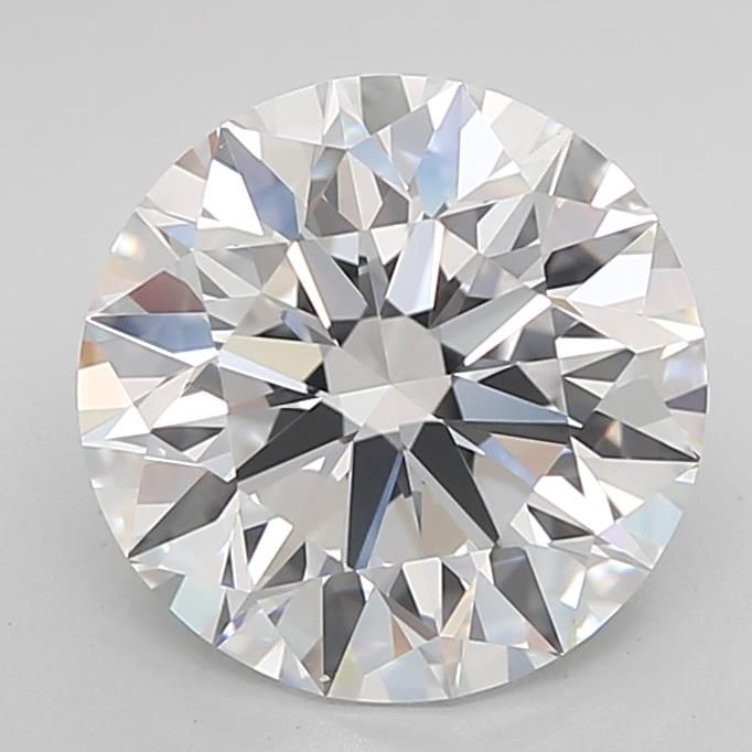 3.37ct Round D IF Lab-Grown Diamond