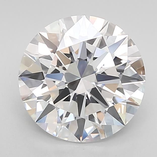 2.16ct Round D VVS2 Lab-Grown Diamond