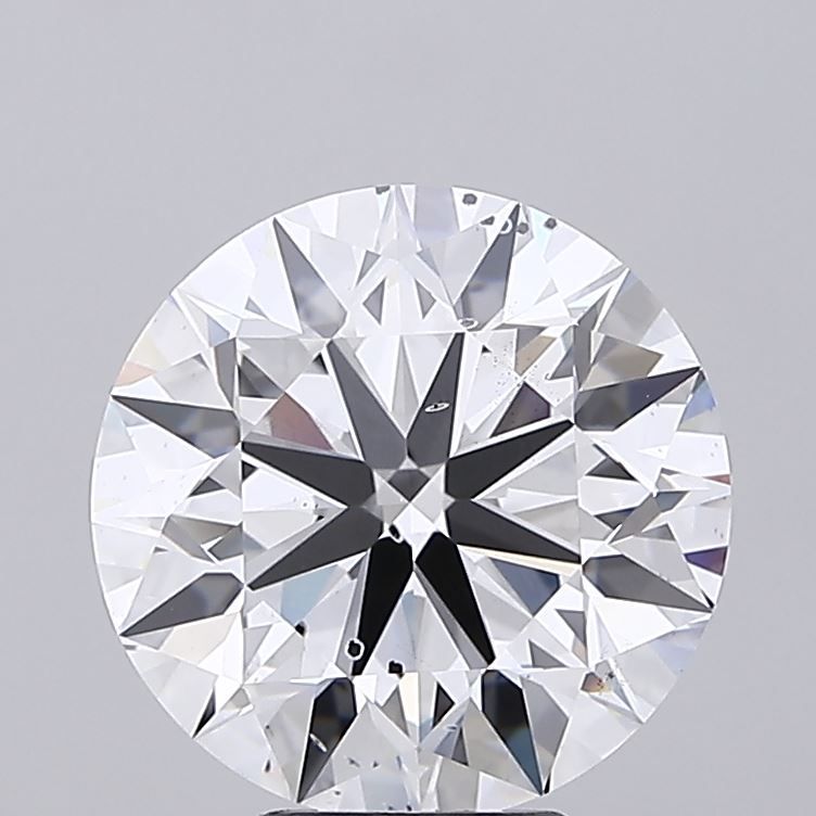 6.65ct Round F SI1 Lab-Grown Diamond