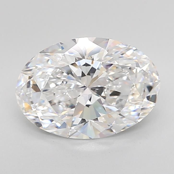 3.08ct Oval D IF Lab-Grown Diamond