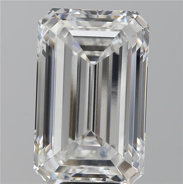 10.26 Carat EMERALD Shape F Colour VS1 Clarity  Cut - White Lab Diamond - 840032