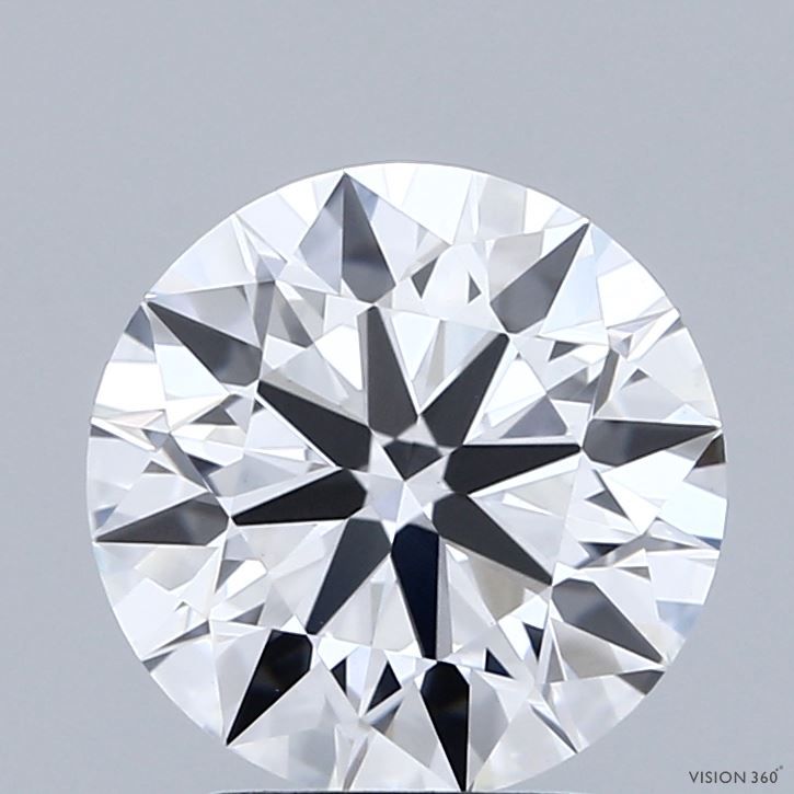 2.64ct Round F VVS2 Lab-Grown Diamond