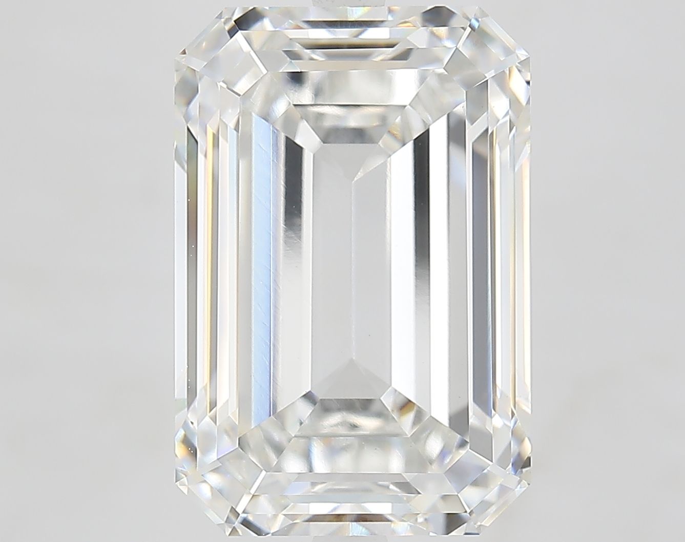 11.06 Carat EMERALD Shape F Colour VVS2 Clarity  Cut - White Lab Diamond - 190055