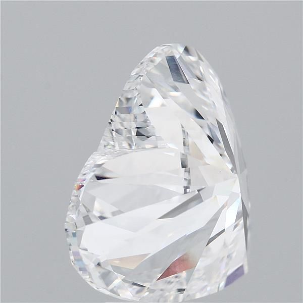 13.31 Carat HEART Shape D Colour VVS2 Clarity  Cut - White Lab Diamond - 160238