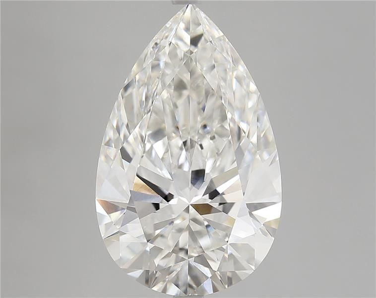 6.59ct Pear F VVS2 Lab-Grown Diamond