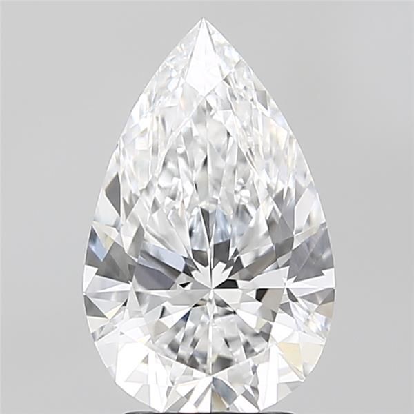 2.65ct Pear D VVS1 Lab-Grown Diamond