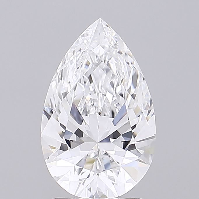 1.96ct Pear D IF Lab-Grown Diamond
