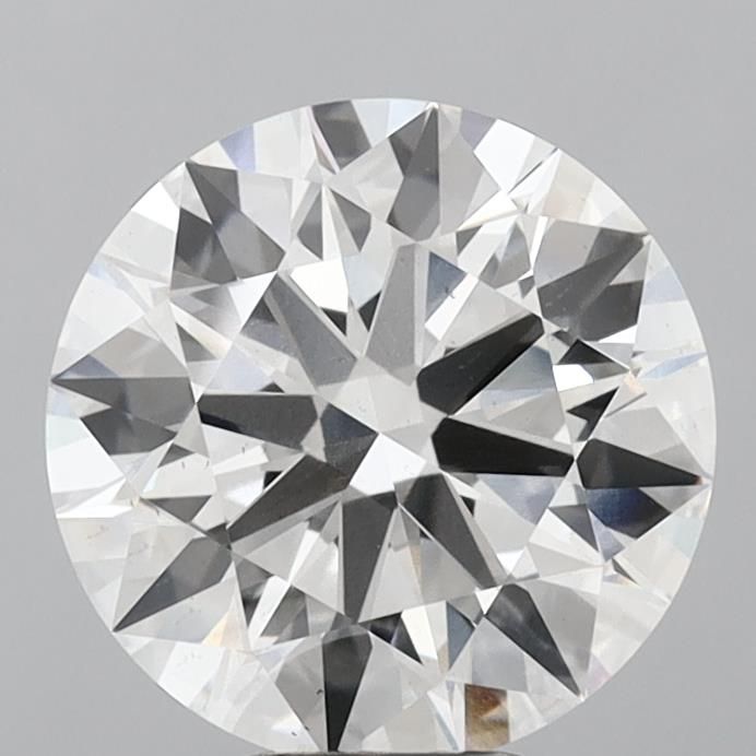 6.53ct Round F VS2 Lab-Grown Diamond