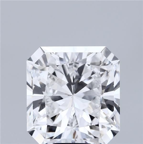 15.57 Carat SQUARE RADIANT Shape E Colour VVS2 Clarity  Cut - White Lab Diamond - 1617607