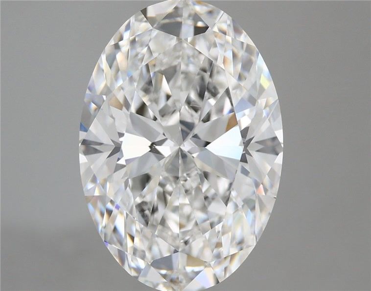 5.52ct Oval E VVS2 Lab-Grown Diamond
