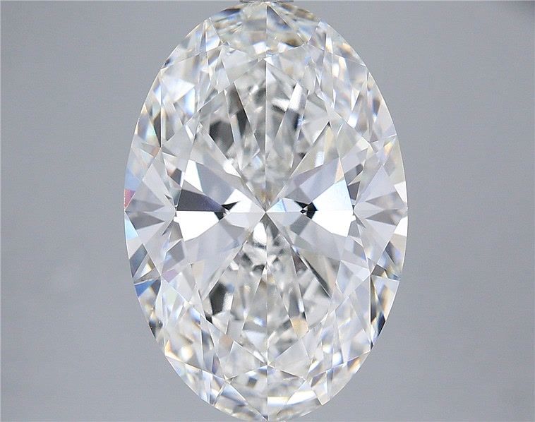 7.33ct Oval F VVS2 Lab-Grown Diamond
