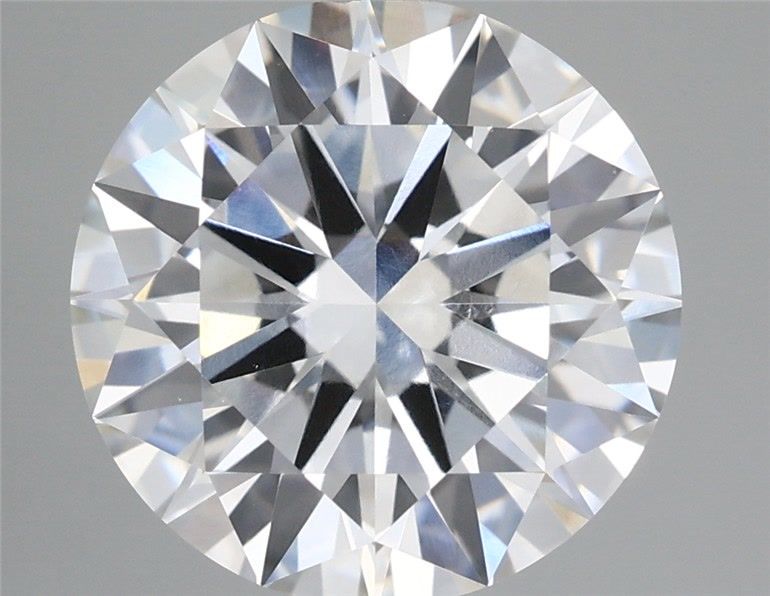 5.54ct Round F VVS2 Lab-Grown Diamond