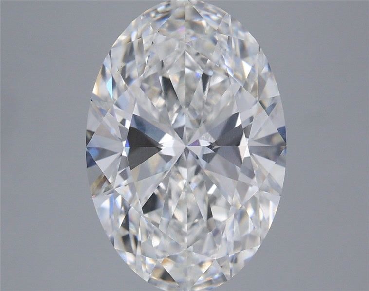 5.58ct Oval E VVS2 Lab-Grown Diamond