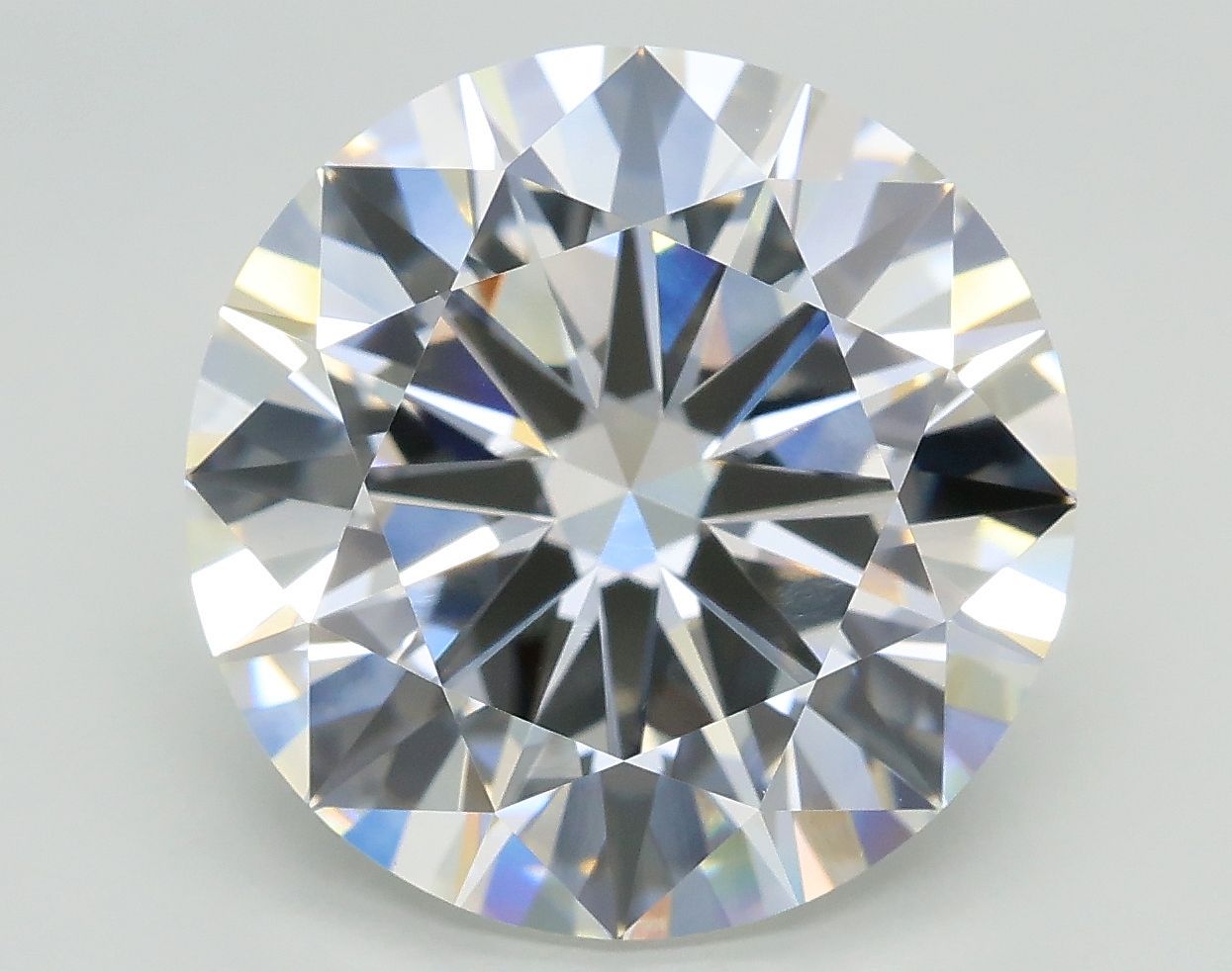 6.54ct Round F VS1 Lab-Grown Diamond