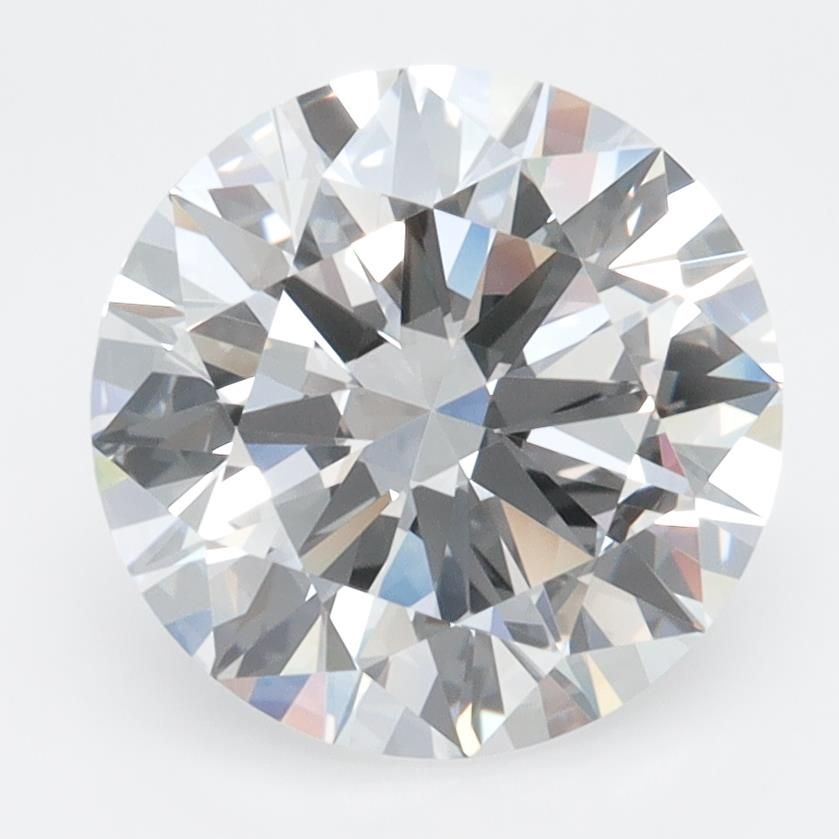 3.24ct Round D IF Lab-Grown Diamond
