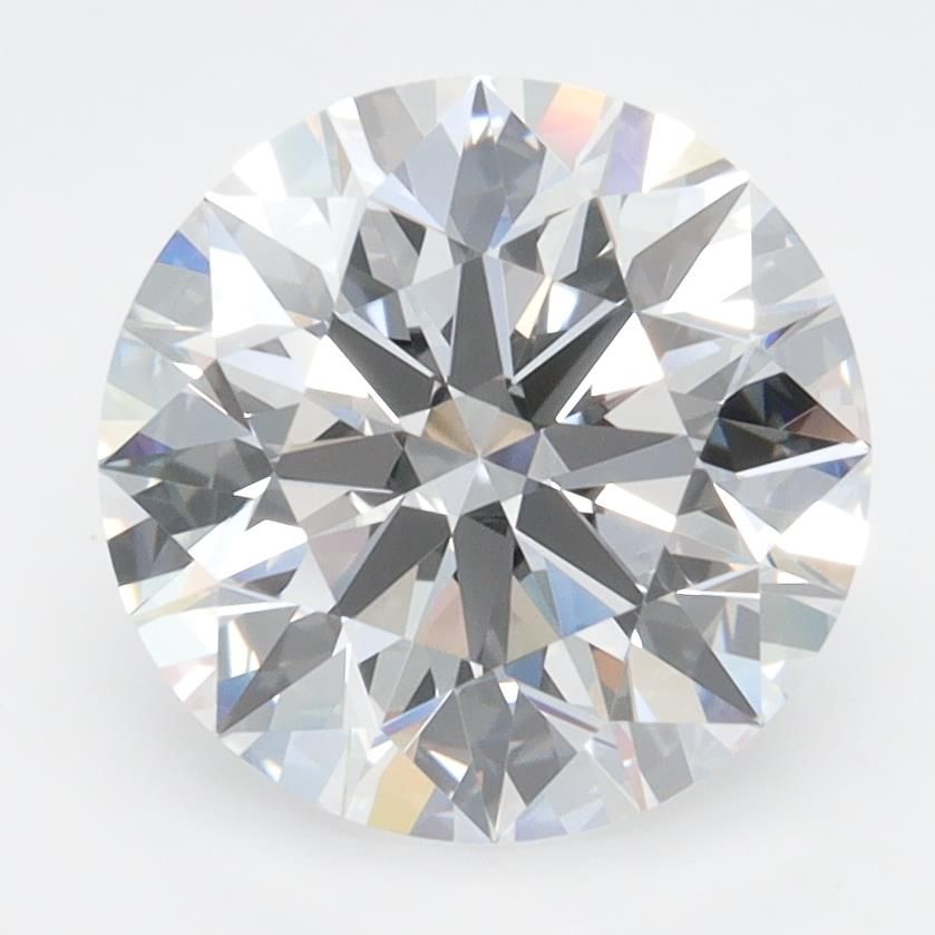 3.29ct Round D IF Lab-Grown Diamond