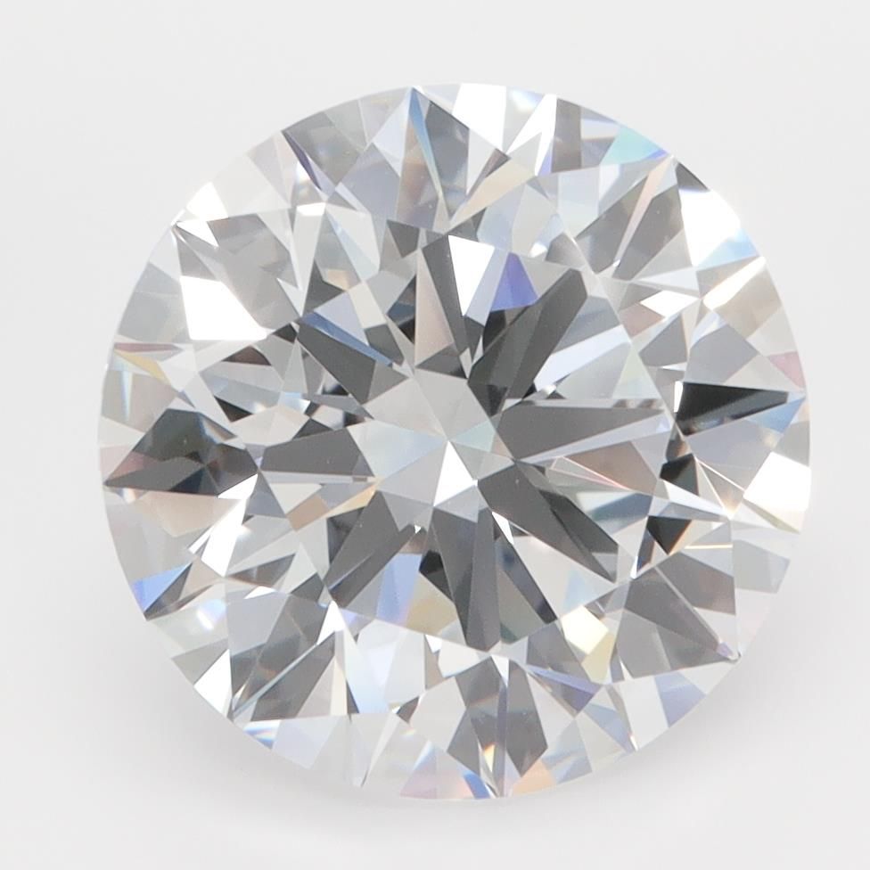 5ct Round D VVS2 Lab-Grown Diamond