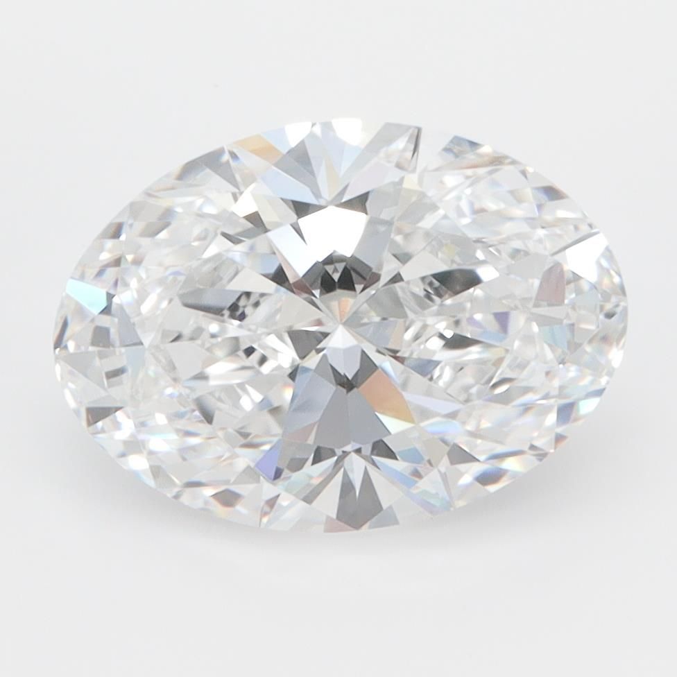 3ct Oval D IF Lab-Grown Diamond