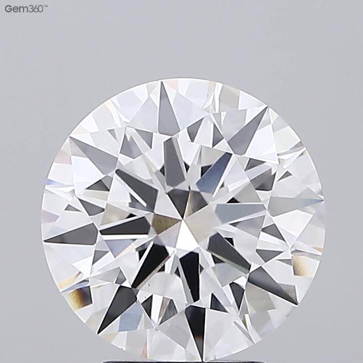 3.63ct Round F VS1 Lab-Grown Diamond