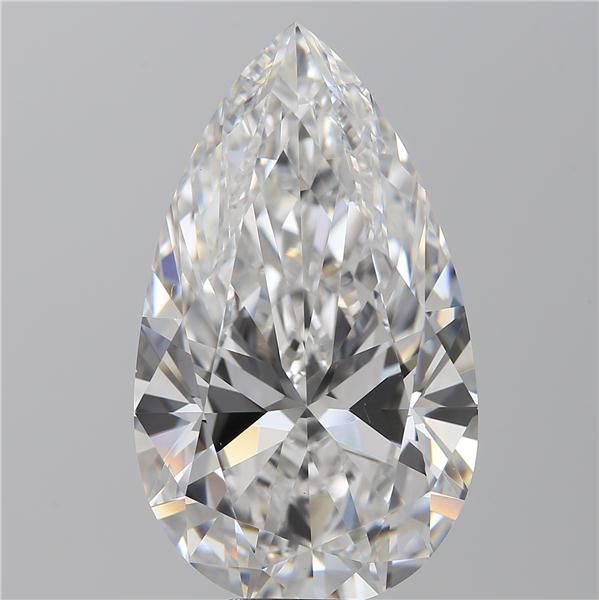 10.02 Carat PEAR Shape E Colour VS1 Clarity  Cut - White Lab Diamond - 1539370