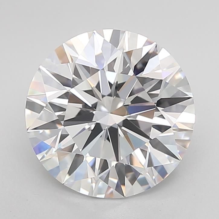 3.16ct Round D IF Lab-Grown Diamond