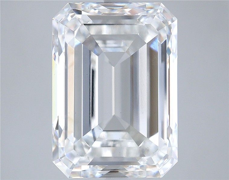 10.06 Carat EMERALD Shape D Colour VS1 Clarity  Cut - White Lab Diamond - 154085