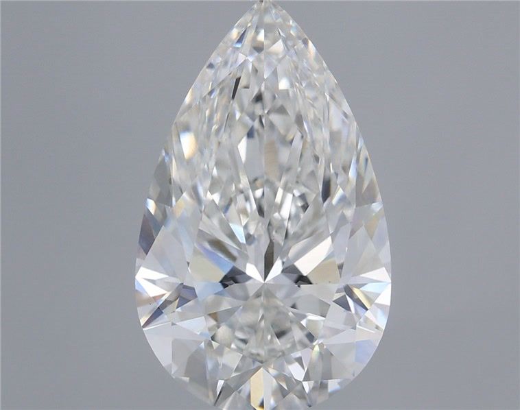 5.86ct Pear F VS1 Lab-Grown Diamond